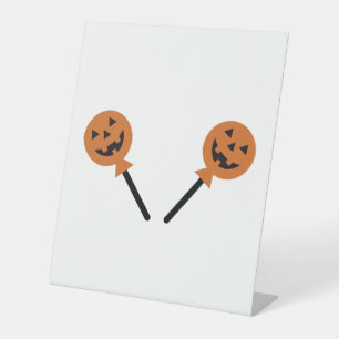 Signe De Table Friandises d'Halloween