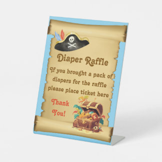 Signe De Table Fromage de couche de pirates