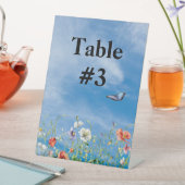 Signe De Table Frontière Fleur sauvage mariage (In SItu)