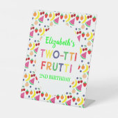 Signe De Table Fruit Deux-tti Frutti 2e anniversaire (Recto)