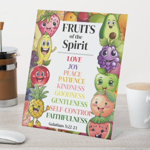 Signe De Table Fruits de l'Esprit