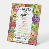 Signe De Table Fruits de l'Esprit (Recto)