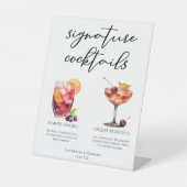 Signe De Table Fruity Mariage Signature Cocktails Menu (Recto)