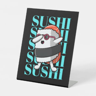 Signe De Table Fun Kawaii Sushi Dab