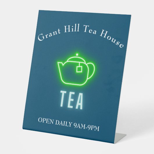 Signe De Table Fun Neon Teapot (Recto)