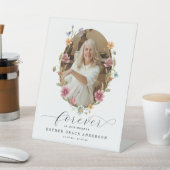 Signe De Table Funérailles fleurs sauvages Pour Toujours Dans Nos (In SItu)