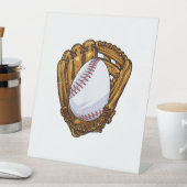 Signe De Table Funny Easter Egg Baseball Egg Hunting Easter Day M (In SItu)