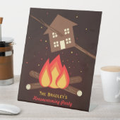 Signe De Table Funny Littéral Fête du réchauffement ménager (In SItu)