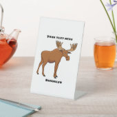 Signe De Table Funny moose (In SItu)