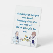 Signe De Table Funny Pharmacist  (Recto)