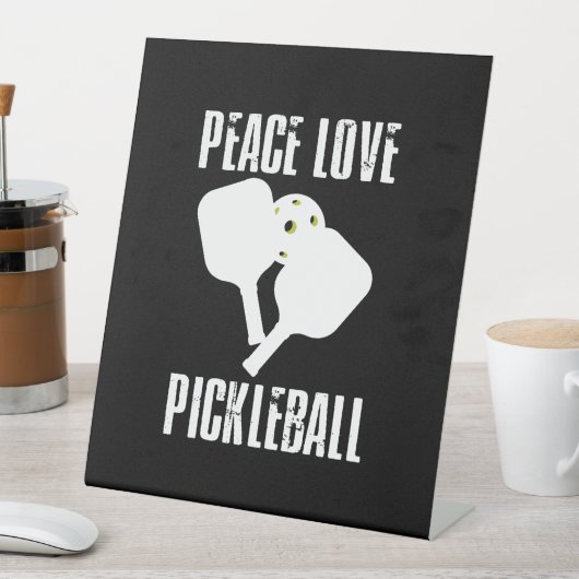 Signe De Table Funny Pickleball (In SItu)