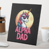 Signe De Table Funny Unicorn Dad Laufey Men Father's Day Christma (In SItu)