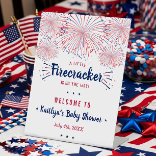 Signe De Table Fusée Sur La Route ! Fête Prénatale Du 14 Juillet