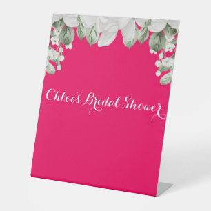 Signe De Table fushia rose