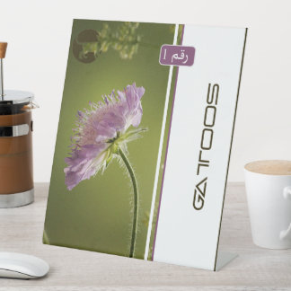 SIGNE DE TABLE GATTOOS