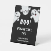 Signe De Table Ghosts Halloween Trick Ou Traitements Prenez Votre (Recto)