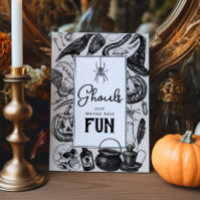 Ghouls veut juste s'amuser fête d'Halloween