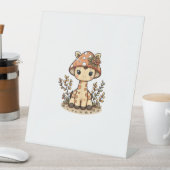 Signe De Table Giraffe Cottagecore (In SItu)