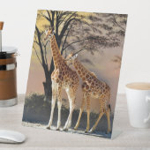 Signe De Table Giraffes et arbres Mug (In SItu)