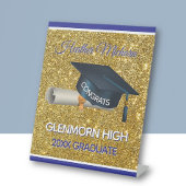 Signe De Table Glitz! Fun, Custom Graduation Party