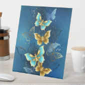 Signe De Table Golden butterflies (In SItu)