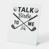 Signe De Table Golf Wives Social Club Floral (Recto)