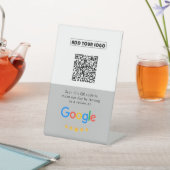Signe De Table Google Avis | Business Review Link QR Code (In SItu)