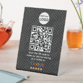 Signe De Table Google Avis | Business Review Link QR Code (In SItu)