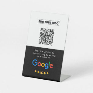 Signe De Table Google Avis   Business Review Link QR Code