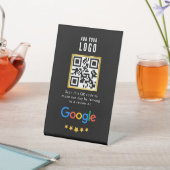 Signe De Table Google Avis | Business Review Link QR Code (In SItu)