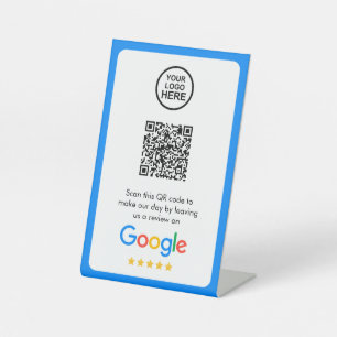 Signe De Table Google Avis   Business Review Link QR Code