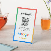 Signe De Table Google Avis | Business Review Link QR Code (In SItu)