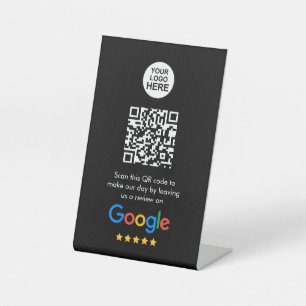 Signe De Table Google Avis   Revue d'entreprise Lien Code QR Pede