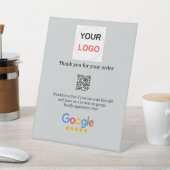 Signe De Table Google examen logo de l'entreprise Analyser QR exa (In SItu)