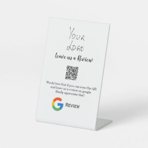 Signe De Table Google examen logo de l'entreprise Analyser QR exa