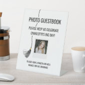 Signe De Table Graduation Cap Tassel Photo Guest Book (In SItu)