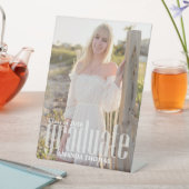 Signe De Table Graduation moderne minimaliste Photo simple (In SItu)