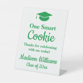 Signe De Table Graduation One Smart Cookie To go Grad Treat Favor (Recto)
