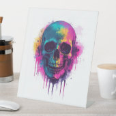 Signe De Table Graffiti Skull Rebel (In SItu)