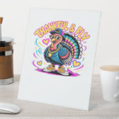 Signe De Table Graffiti Turquie Vibes - Thankful & Fly Cartoon Ar (In SItu)