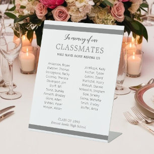 Signe De Table Grey En Mémoire De Nos Camarades Réunion Honte