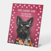 Signe De Table Grossissement de chien (Recto)