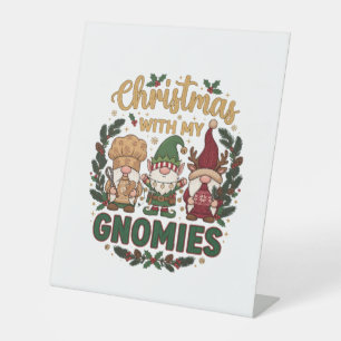 Signe De Table Guirlande de lumières de nains de Noël Canne à suc