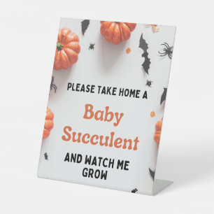 Signe De Table Halloween Baby shower Un Petit Boo Invitation