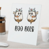Signe De Table Halloween Boo Bees Infirmière T-shirt classique (In SItu)