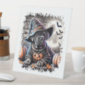 Signe De Table Halloween Canne Corso Dog (In SItu)