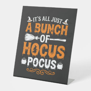 Signe De Table Halloween C'est Tout Juste Un Peu De Hocus Pocus S