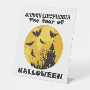 Signe De Table Halloween drôle