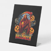 Signe De Table Halloween Evil skeleton (Recto)