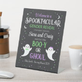 Signe De Table Halloween fantôme bébé sexe révéler (In SItu)